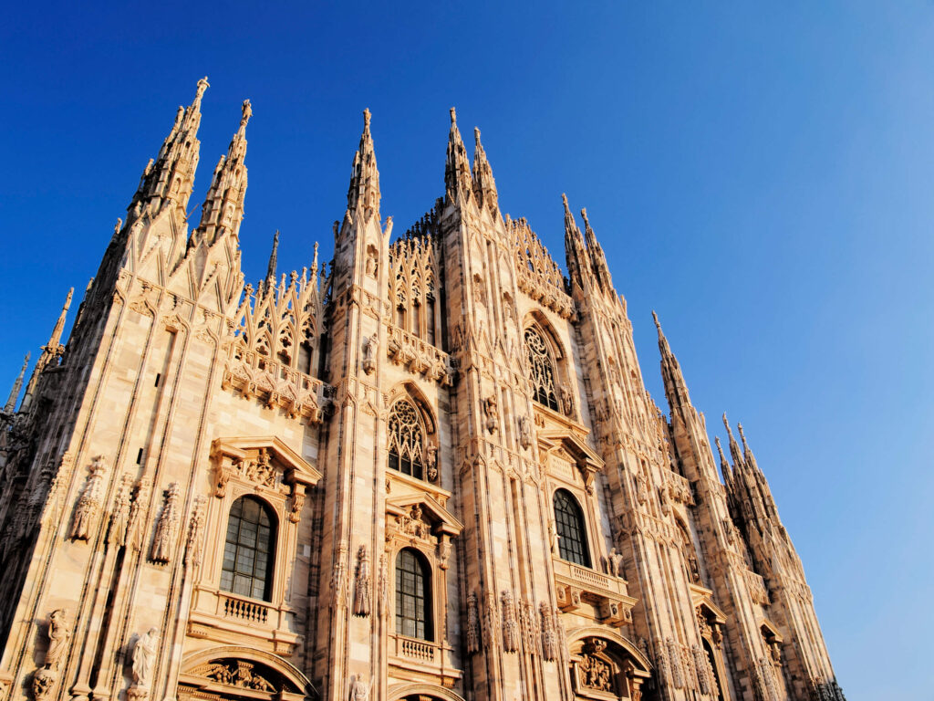 cathedral in milan lombardy italy 2024 10 14 22 54 07 utc