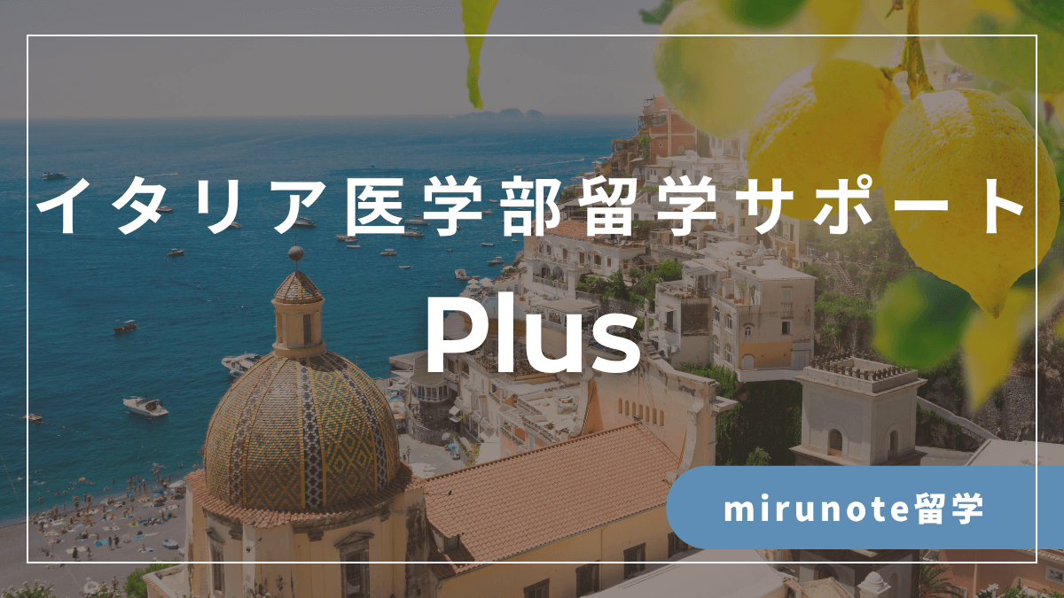 イタリア医学部留学サポート / Plus
